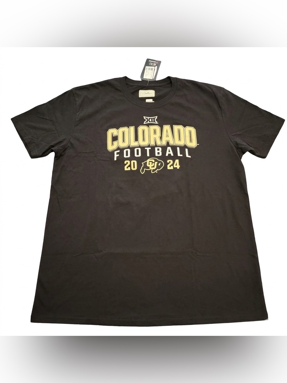 Fanatics Colorado Football 2024 Black and Gold Tee
